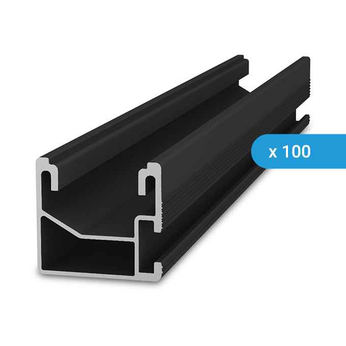 100x K2 SingleRail 36 - 4,80 m Black