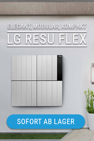 Elegant, modular, kompakt: Der LG Resu FLEX - sofort ab Lager