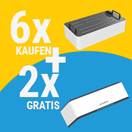 Sungrow Aktionspaket – 6 SBH Batteriemodule – 2 kostenlose SBH Accessory