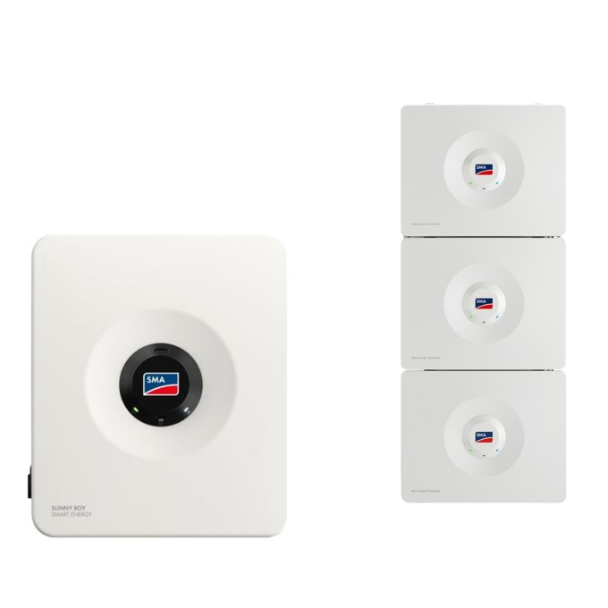 SMA Sunny Boy Smart Energy Hybrid 5.0 + SMA Home Storage Battery 9,8 kWh