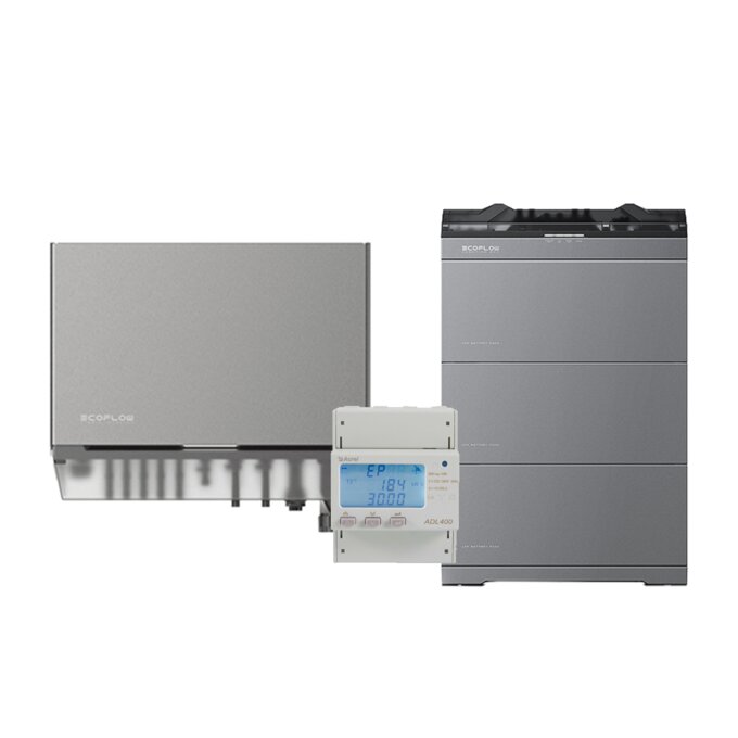 EcoFlow PowerOcean Plus Hybrid 20 kW + Ocean 2 LFP Batterie 15 kWh