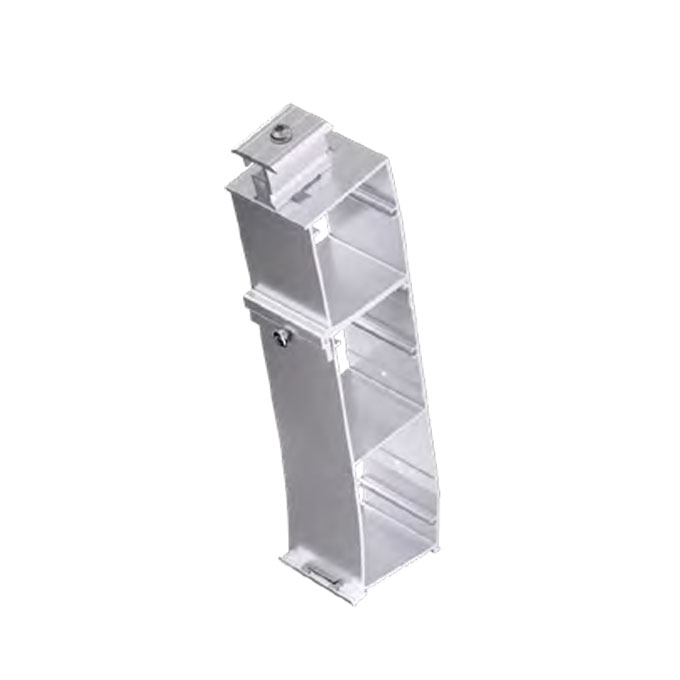 Clenergy PV-ezRack Ascent 1.1, Hintere Stütze 15° mit Modulklemme