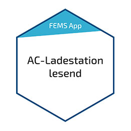FENECON FEMS App AC-Ladestation lesend