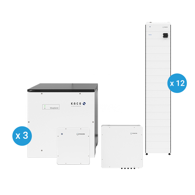 FENECON Commercial 276 kW mit 504 kWh