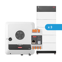 Fronius Symo GEN24 10.0 Plus + 3 x BYD BATTERY-BOX Premium HVS 12.8 (38,4 kWh)