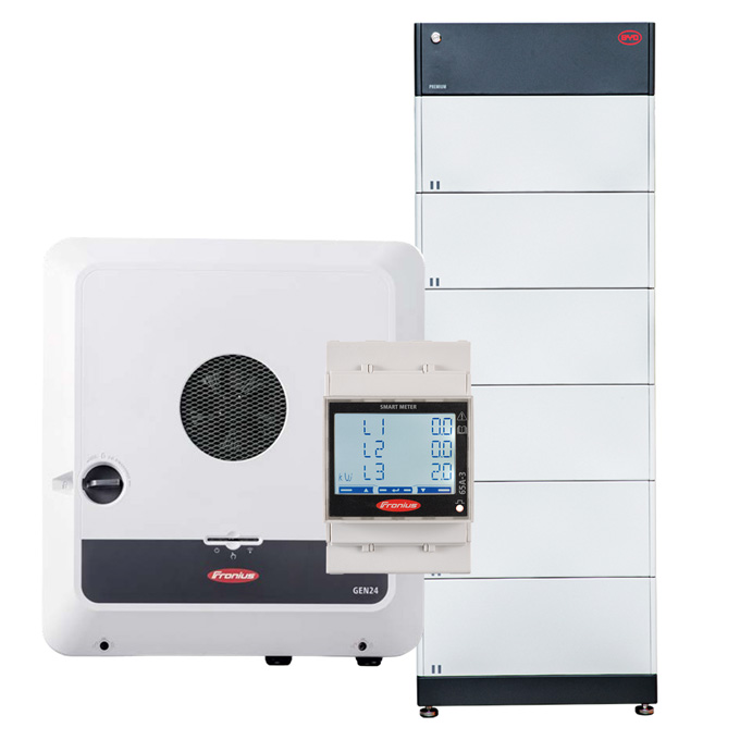 Fronius Symo GEN24 12.0 SC Plus + BYD BATTERY-BOX Premium HVM 16.6