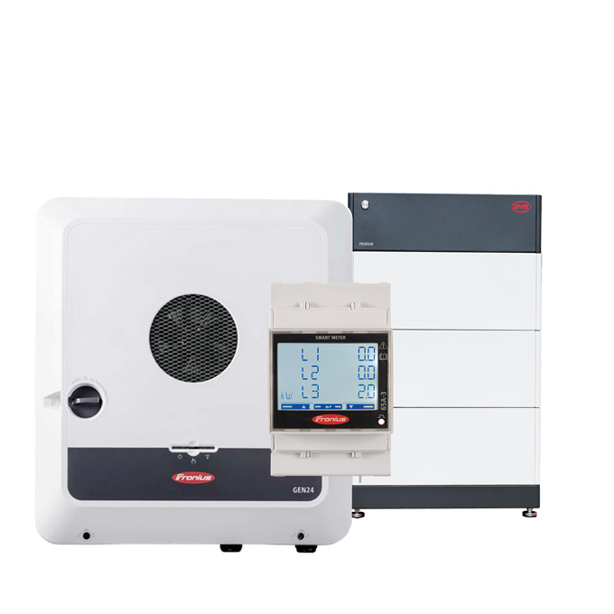 Fronius Symo GEN24 12.0 SC Plus + BYD BATTERY-BOX Premium HVS 7.7