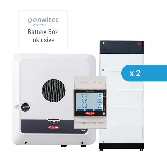 Fronius Symo GEN24 10.0 Plus + 2 x BYD BATTERY-BOX Premium HVM 13.8 (27,60 kWh)