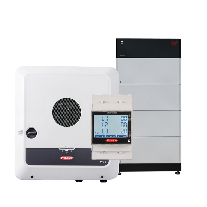 Fronius Symo GEN24 8.0 Plus + BYD BATTERY-BOX Premium HVS 10.2
