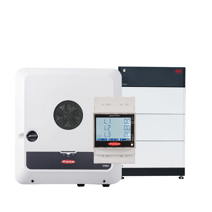 Fronius Symo GEN24 8.0 Plus + BYD BATTERY-BOX Premium HVS 7.7