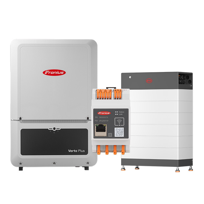 Fronius Verto 20.0 Plus + BYD BATTERY-BOX HVB 17.8 (17,82 kWh)