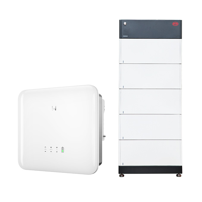 GoodWe GW6000-ET-20 G2 + BYD BATTERY-BOX HVS+ 12.8 (12,8 kWh)
