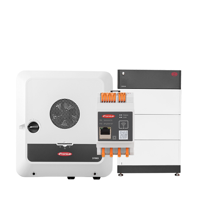 Fronius Symo GEN24 8.0 Plus + BYD BATTERY-BOX HVS+ 7.7 (7,68 kWh)
