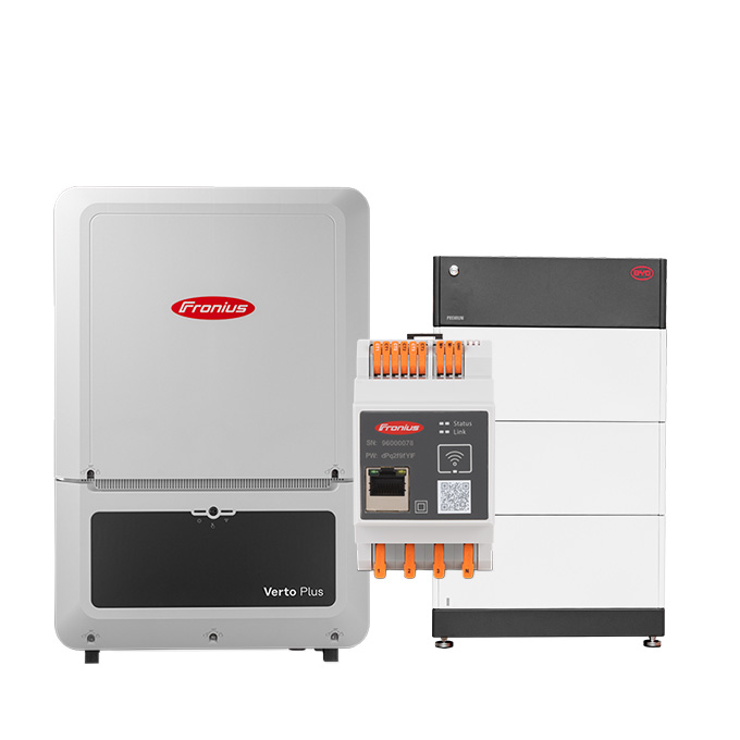 Fronius Verto 30.0 Plus + BYD BATTERY-BOX HVS+ 7.7 (7,68 kWh)