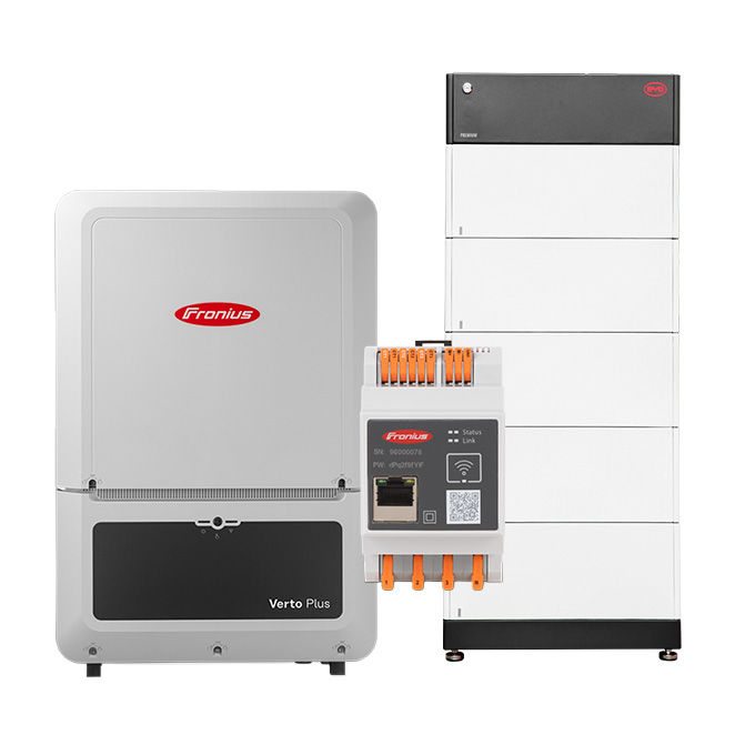 Fronius Verto 30.0 Plus + BYD BATTERY-BOX HVS+ 12.8 (12,8 kWh)