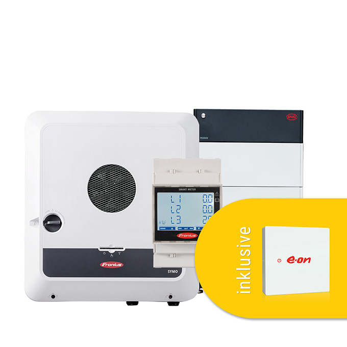 Fronius Symo GEN24 6.0 Plus + BYD BATTERY-BOX Premium HVS 7.7 + E.ON Home