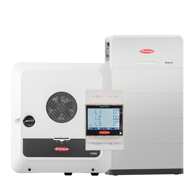 Fronius Symo GEN24 8.0 Plus + Fronius Reserva 12,6 kWh