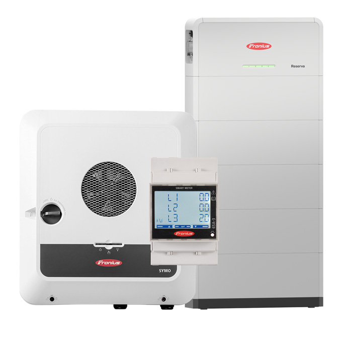 Fronius Symo GEN24 10.0 Plus + Fronius Reserva 15,8 kWh