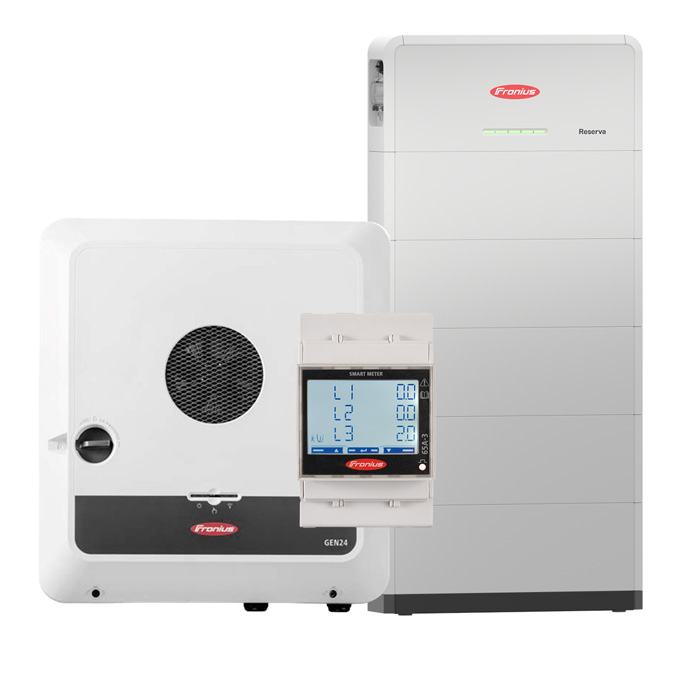 Fronius Symo GEN24 12.0 SC Plus + Fronius Reserva 15,8 kWh