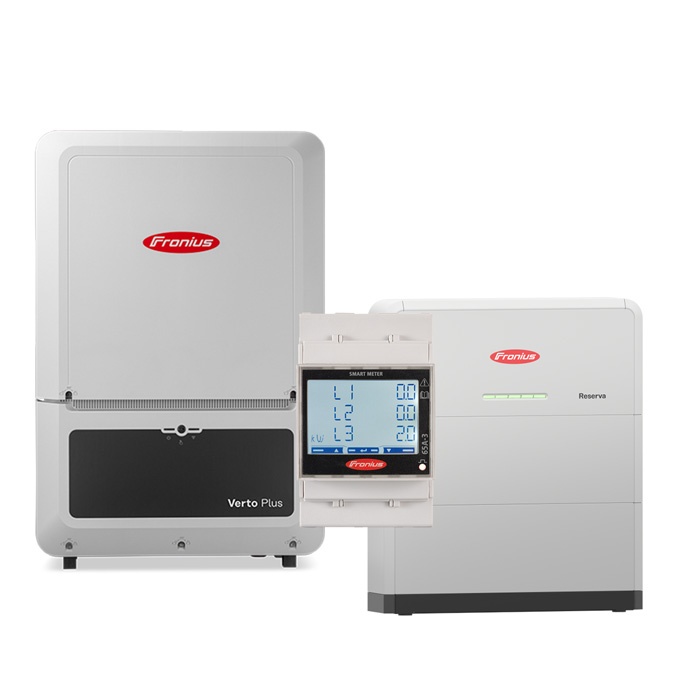 Fronius Verto 25.0 Plus + Fronius Reserva 6,3 kWh