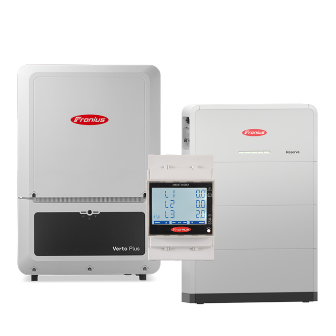 Fronius Verto 30.0 Plus + Fronius Reserva 9,5 kWh
