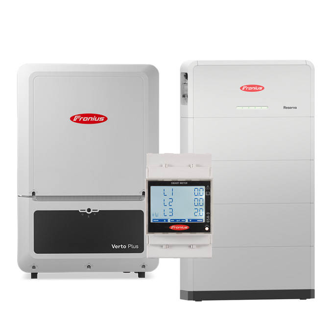Fronius Verto 30.0 Plus + Fronius Reserva 12,6 kWh
