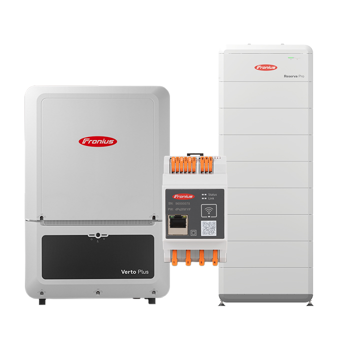 Fronius Verto 30.0 Plus + Fronius Reserva Pro 32 kWh