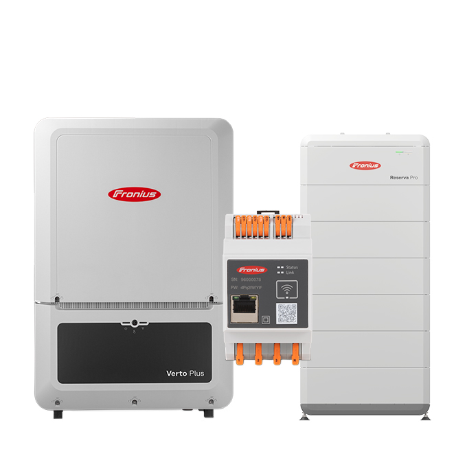 Fronius Verto 33.3 Plus + Fronius Reserva Pro 24 kWh