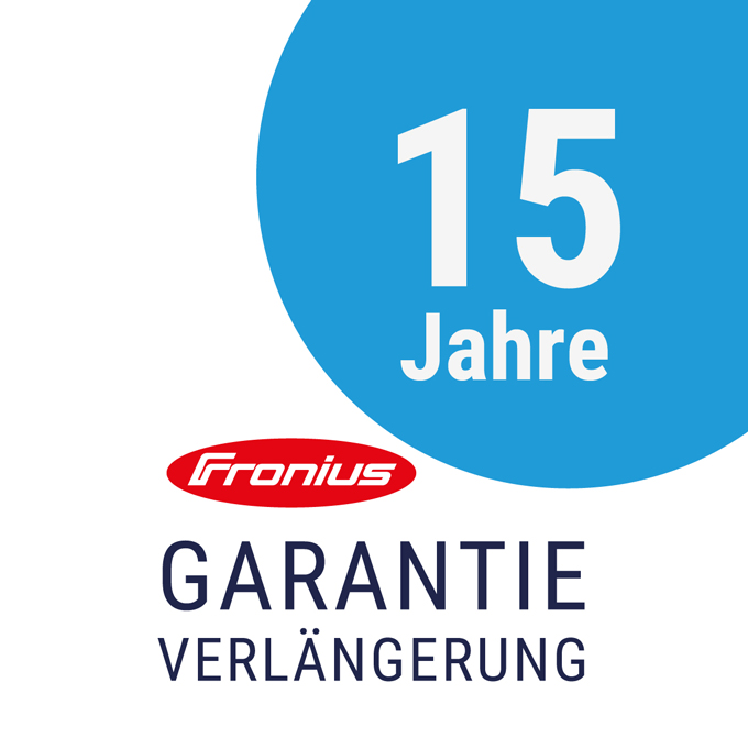 Fronius Garantieverl&amp;#228;ngerung, 15 Jahre (K2)