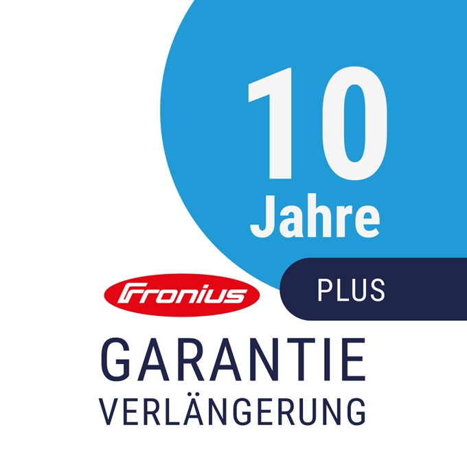 Fronius Garantieverl&#228;ngerung PLUS, 10 Jahre (K3)