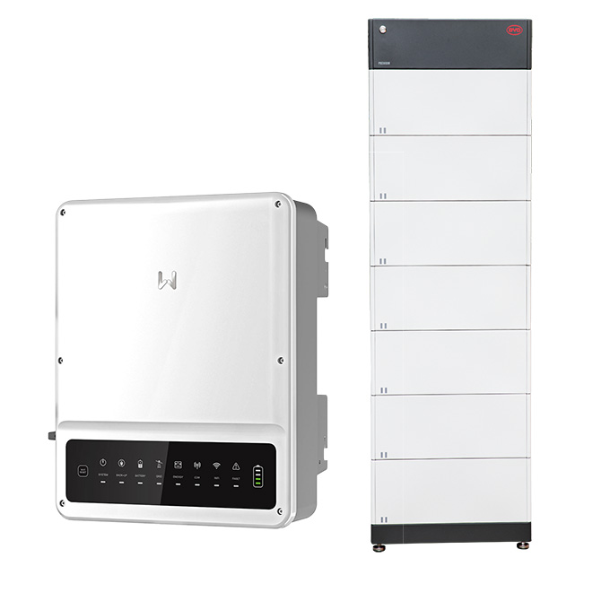 GoodWe GW5000N-EH Plus+ Hybrid + BYD BATTERY-BOX Premium HVM 19.3