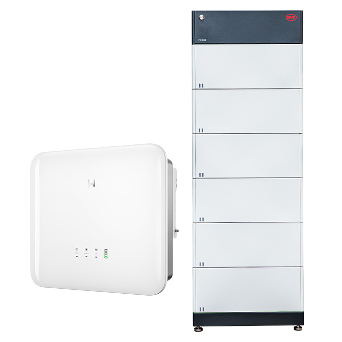 GoodWe GW10K-ET-20 G2 + BYD BATTERY-BOX Premium HVM 16.6 (16,56 kWh)