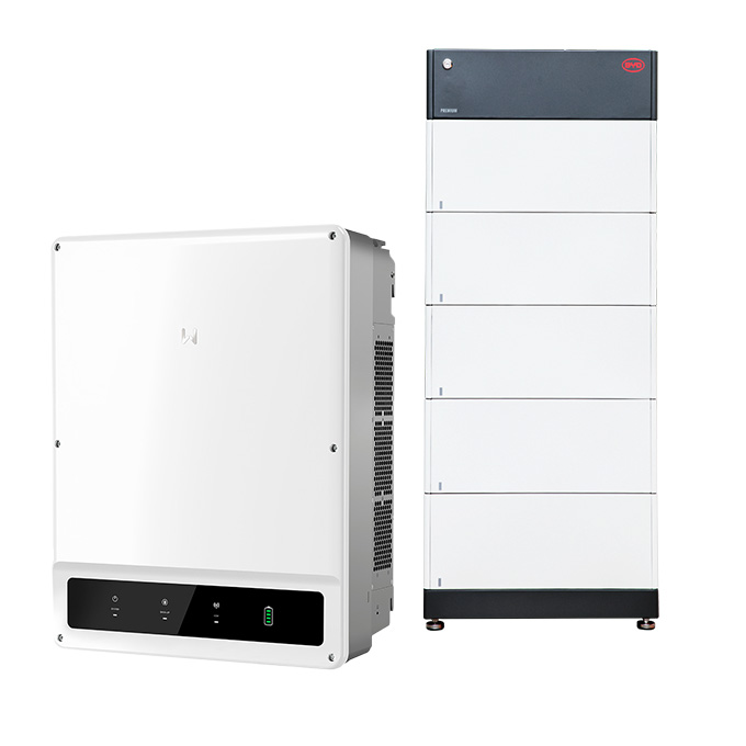 GoodWe ET Hybrid GW25K-ET (WiFi+LAN 2.0) + BYD BATTERY-BOX Premium HVS 12.8