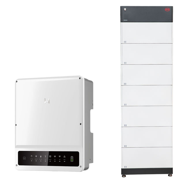 GoodWe ET Plus Hybrid GW6.5KN-ET 5y + BYD BATTERY-BOX Premium HVM 19.3
