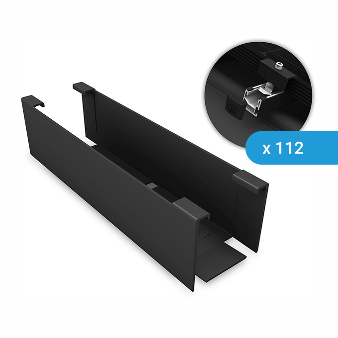 112x K2 BlackCover SingleRail 36