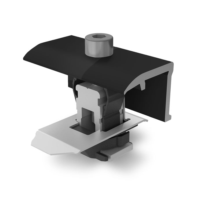 K2 Endklemme EC 25-40, schwarz