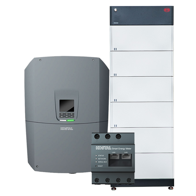 Kostal PLENTICORE MP G3 S 3,0 (3,6-4,0 kW) + BYD BATTERY-BOX HVM 16.6 (16,56 kWh)