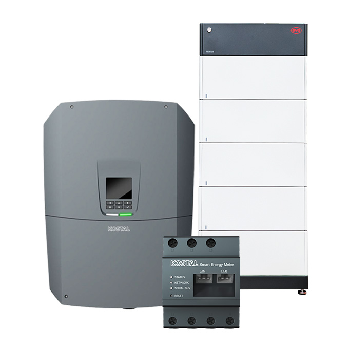 Kostal PLENTICORE MP G3 M 4,6 (5,0-7,0 kW nicht für DE) + BYD BATTERY-BOX HVS 12.8