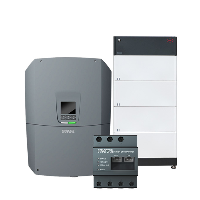 Kostal PLENTICORE MP G3 M 4,6 (5,0-7,0 kW nicht für DE) + BYD BATTERY-BOX HVM 11.0