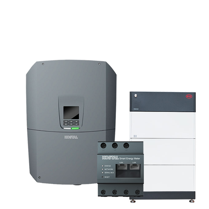 Kostal PLENTICORE MP G3 M 4,6 (5,0-7,0 kW nicht für DE) + BYD HVM+ 8.3 (8,28 kWh)
