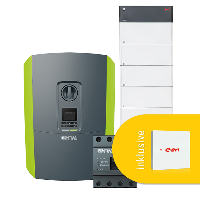 Kostal PLENTICORE PLUS G2 4.2 + BYD BATTERY-BOX Premium HVM 19.3 + E.ON Home