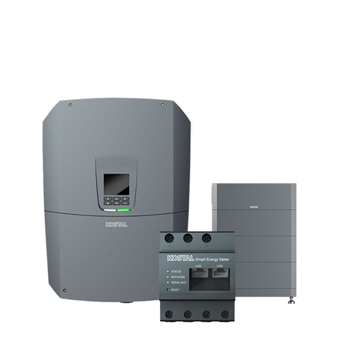 Kostal PLENTICORE MP G3 M 4,6 (5,0-7,0 kW nicht f&amp;amp;#252;r DE) + Kostal Helivor HV 9,6 kWh