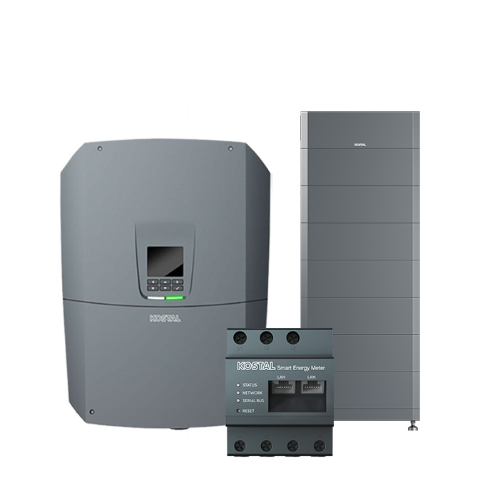 Kostal PLENTICORE MP G3 M 4,6 (5,0-7,0 kW nicht f&amp;#252;r DE) + Kostal Helivor HV 22,4 kWh