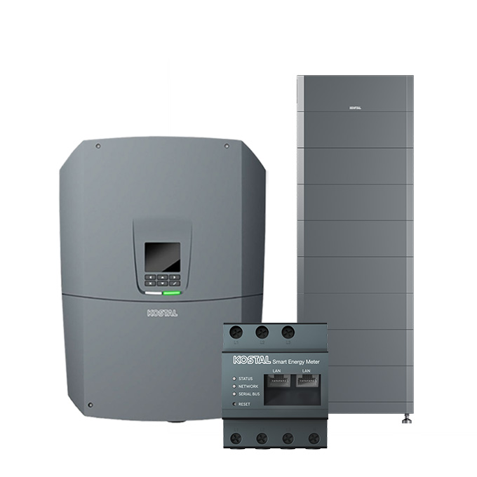 Kostal PLENTICORE MP G3 M 4,6 (5,0-7,0 kW nicht f&amp;amp;#252;r DE) + Kostal Helivor HV 25,6 kWh