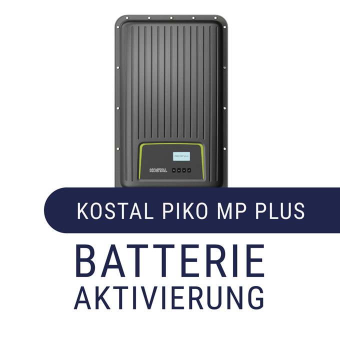 Kostal PIKO MP PLUS Batterie-Aktivierungscode
