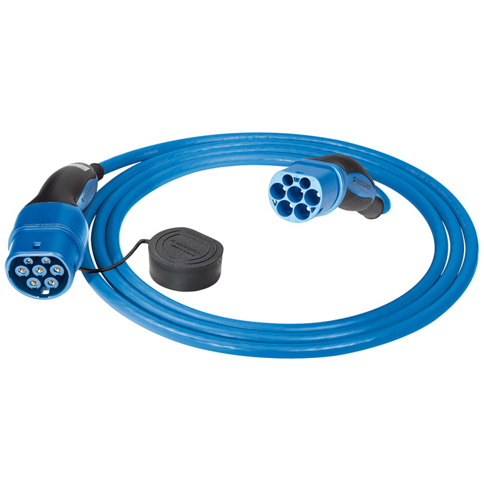 Mennekes Ladekabel Mode 3 Typ 2 20A 1PH 7,5m