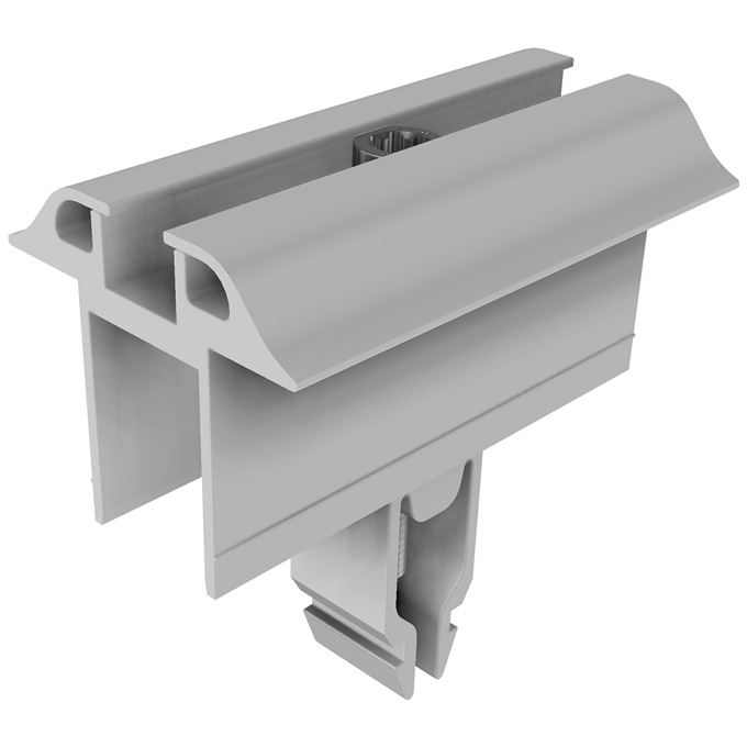 SL Rack Mittelklemme Vario ohne Erdung