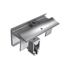 SL Rack Endklemme mit Erdung 28 - 45 mm