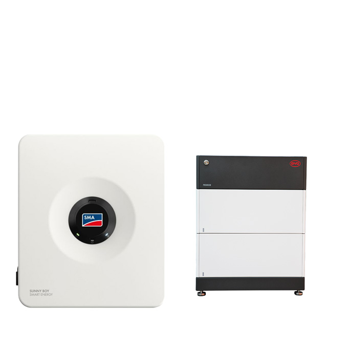SMA Sunny Boy Smart Energy Hybrid 3.6 + BYD BATTERY-BOX Premium HVS 5.1