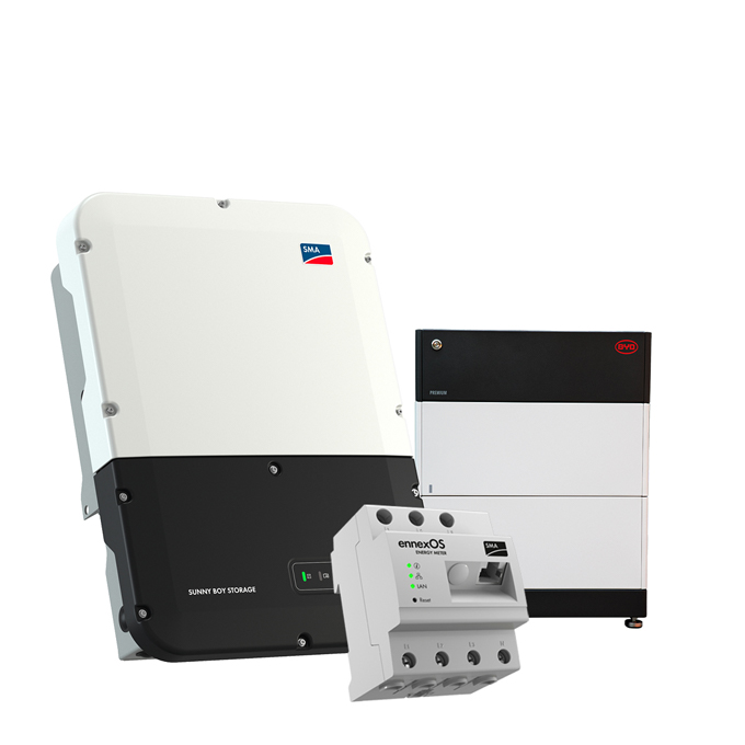 SMA Sunny Boy Storage 3.7 (ohne Wlan) + BYD BATTERY-BOX Premium HVS 5.1